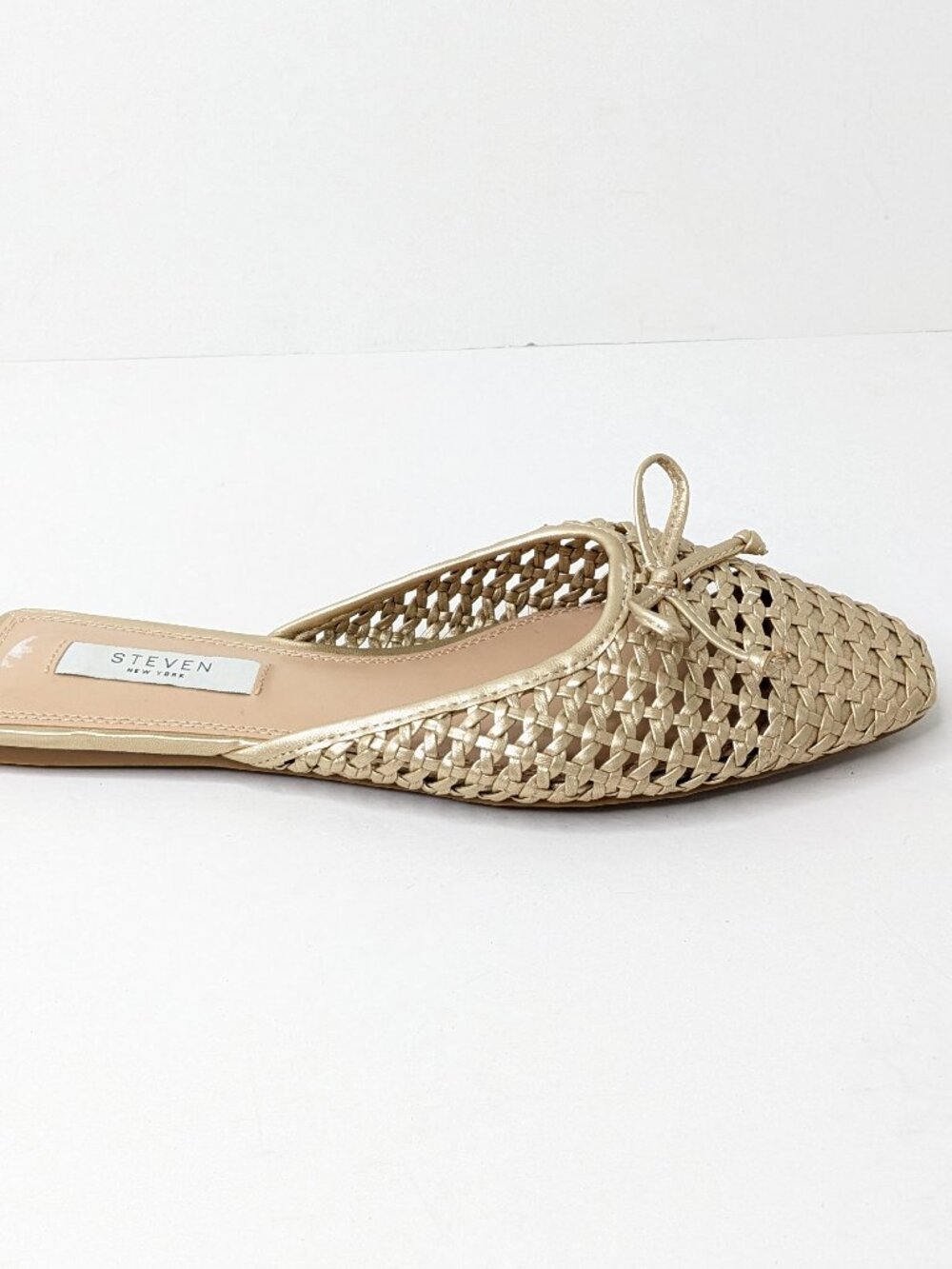 Steven New York Celeste Mules, Gold, Women's 7 - Picture 3 of 5